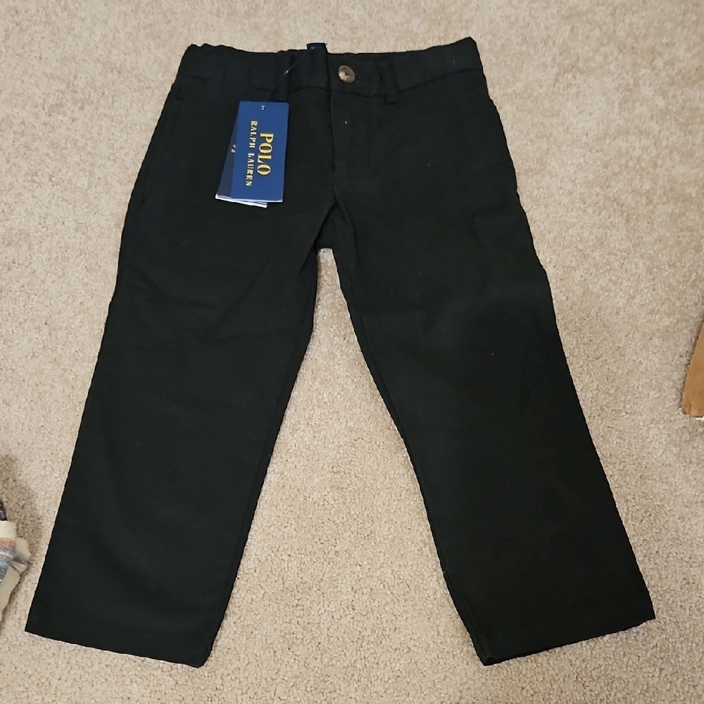 Polo by Ralph Lauren Black Chino Pants